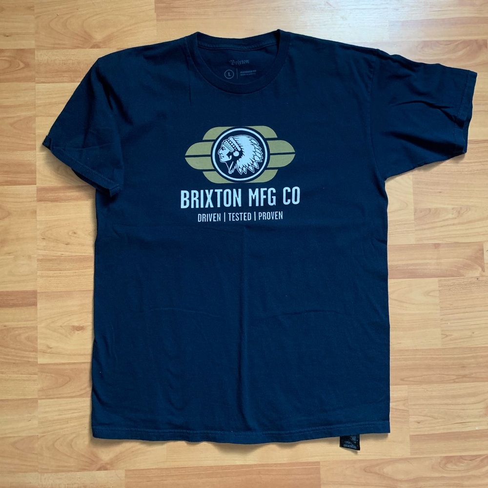 Brixton Graphic T Shirt, Navy